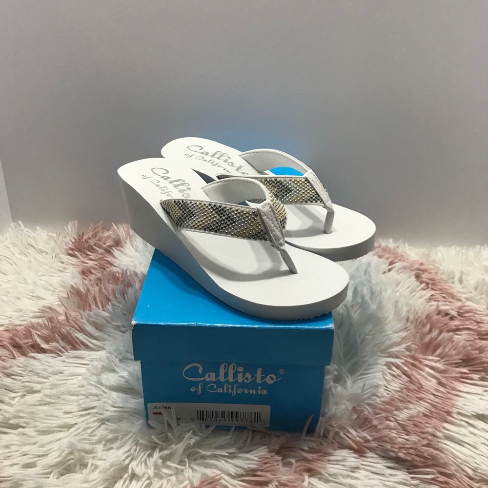 🌸 Cute Callisto wedge sandals 🌸